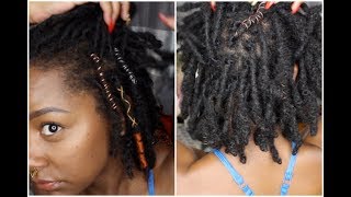 10 month LOC Update  Too Small locs Combining locs [upl. by Elpmet]