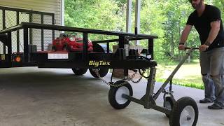 Motorized Trailer Dolly TX6000 By TRAX Power Dolly Systems Inc [upl. by Eemla]