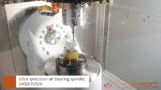 Yes it is an Ultraprecision air bearing spindle UASDH25A [upl. by Eng101]