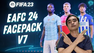 FC 24 FacePack V7 For FIFA23  TU171 [upl. by Yelime]