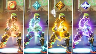 Fortnite NEW Ranked Emotes Up to Unreal Rank [upl. by Hayilaa495]