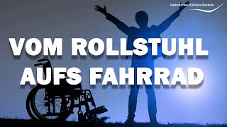 Vom Rollstuhl aufs Fahrrrad Eine neue Zelltherapie machts möglich [upl. by Massab]