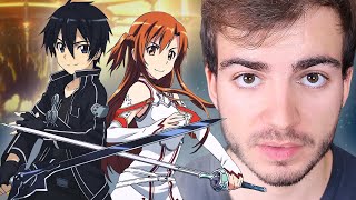 SWORD ART ONLINE La MEJOR PARTE de su opening NO SUENA en el anime [upl. by Kathleen580]