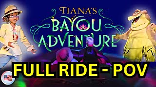 Tianas Bayou Adventure 4K POV Full Ride  Magic Kingdom Walt Disney World [upl. by Dail809]