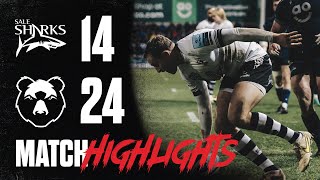 BATTLING WIN ON THE ROAD  Highlights Sale Sharks vs Bristol Bears [upl. by Carlynne]