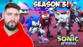 Sonic Prime Season 3 NEW TRAILER REACTION [upl. by Irelav]