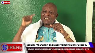 LA SIRENE TV DES JEUNES DU MONO AU DOMICILE DU DEPUTE DAKPE SOSSOU POUR LUI DIRE MERCI [upl. by Wetzell]