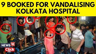 9 Arrested After Mob Tries To Vandalize Crime Scene At Kolkatas RG Kar Medical College  N18V [upl. by Wanyen]