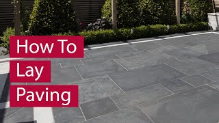 How to Lay Paving [upl. by Pren]