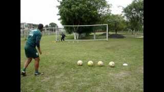 Treinamento de Goleiro  Lateralidade e Fundamentos defesas [upl. by Nielsen1]