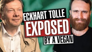 Eckhart Tolle Exposed Again By This Simple Question  Vegan Reacts [upl. by Leasa]