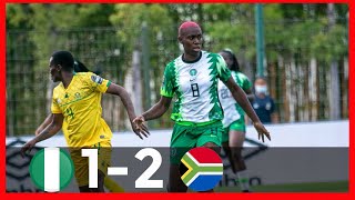 NIGERIA VS SOUTH AFRICA12WOMENS AFCONGOALSampHIGHLIGHTS [upl. by Okihcas]