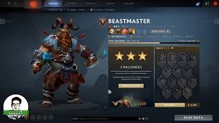 ✔️ Dota Plus Beastmaster Hero Chat Wheel [upl. by Ahsuatal]