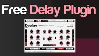 Integraudio amp Sixth Sample  Deelay Free Delay VSTAU Plugin [upl. by Erialcyram]