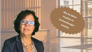 Video Wie du deine Kompetenz und Status in Verhandlungen erhöhst [upl. by Tarkany18]