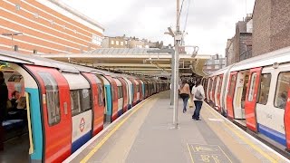 London Underground Local and Express Trains on the Jubilee and Metropolitan Lines  Part I [upl. by Gem]