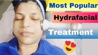 Hydrafacial  Step by Step Hydrafacial Tutorial  Skin Whitening Treatment [upl. by Lennod]