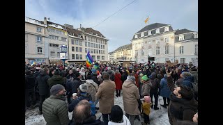 210124 Demo Bonn Spaltung läuft Die Gefahr kommt von RÄÄÄÄCHTS Wer braucht schon Bauern [upl. by Ailemac]