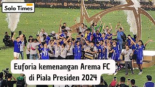 Laga Fina Piala Presiden 2024 Borneo FC vs Arema FC [upl. by Oralle]