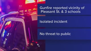 Gunfire reported near schools in Fort Kent [upl. by Claire]