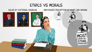 Ethics vs Morals [upl. by Ayr]