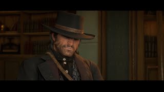 Red Dead Redemption 2 John and Strangers talk about Arthurall stranger dialogue [upl. by Boleyn178]