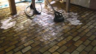 Renovating an old brick floor [upl. by Plath109]