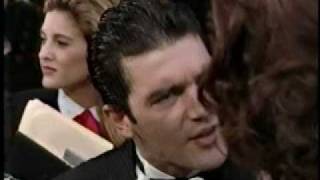 Antonio Banderas Academy Awards 1992 [upl. by Garwin]