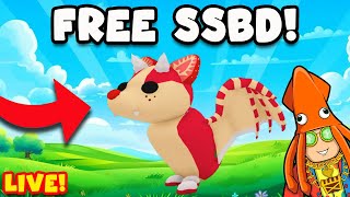 Free Strawberry Bat Dragon In Adopt Me [upl. by Erdnaet524]