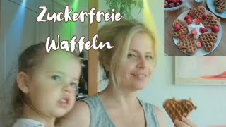 Zuckerfreie Waffeln mit Gemüse in 20 Minuten🧇 BLWBabywaffeln😋Gemüsewaffeln Nachtisch oder Unterwegs [upl. by Nirol]