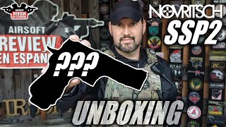 UNBOXING SSP2  la nueva Pistola de NOVRITSCH  Airsoft review en Español [upl. by Rehpetsirhc]