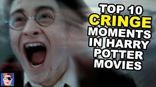 Top 10 CRINGE Moments in Harry Potter Movies [upl. by Eli801]