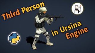 Third Person in Ursina Engine  Ursina Game Engine [upl. by Ainej]