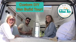 Gorgeous DIY Vanlife Build in a Ram Promaster 3500 [upl. by Corinna]