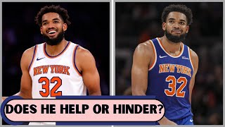 KarlAnthony Towns is CAUSING SERIOUS PROBLEMS for the Knicks [upl. by Ekalb]