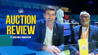 CSK Auction breakdown Ft Kasi Sir amp Coach Flem  IPL Auction 2025 [upl. by Eylsel11]