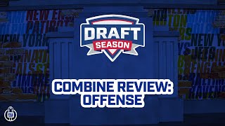 NFL Combine Review Offensive Position Groupd  Draft Season  New York Giants [upl. by Elehcin619]