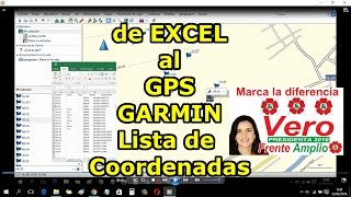 de EXCEL al GPS GARMIN  con programas gratis [upl. by Christi777]