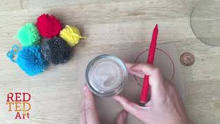 How to make a pom pom 4 clever ways [upl. by Nallak]