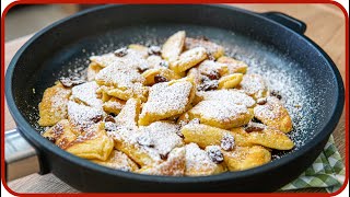 Kaiserschmarrn  das Original Rezept schnell und lecker [upl. by Maddeu]