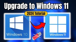 Upgrade Windows 10 to Windows 11 for FREE  in 2024 3 Methods [upl. by Nona385]