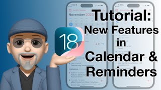 iOS 18 Tutorial New Features of Apple Calendar amp Reminders [upl. by Friede]