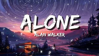 Alan Walker  Alone Lyric  Ember Island Lyric Mix [upl. by Anile]