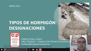 Tipos de hormigón  designaciones  tutorial [upl. by Peery]