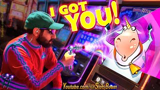 HANDS UP UNICOW I GOT YOU LIVE Invaders Return From the Planet Moolah  CASINO SLOTS BONUS [upl. by Ytinirt]