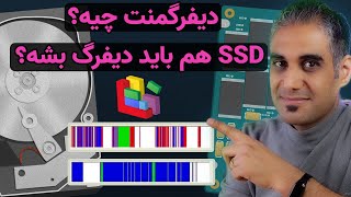 افزایش سرعت ویندوز با HDD Defragment و SSD Trim [upl. by Cherrita]