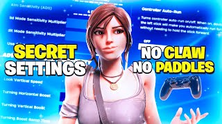 SECRET BEST Controller Settings For Fortnite Chapter 5 PS4PS5XboxPC [upl. by Monika]