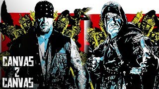 Paying homage to The Undertaker WWE Canvas 2 Canvas [upl. by Geirk438]