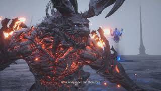 FINAL FANTASY XVI Ifrit VS Typhon BOSSFIGHT [upl. by Meridel]