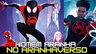 HOMEM ARANHA NO ARANHAVERSO 2018 FILME DE AÇÃO REVIEW COMPLETO Shameik Moore SPIDERMAN MOVIE FACTS [upl. by Arimas657]